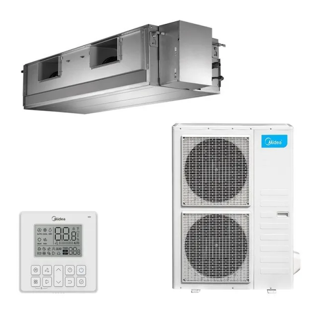 Midea MHG-60HWN1P-R(A) / MOU-55HN1-LR с зимним комплектом (-40)